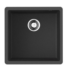 Кухонная мойка Omoikiri Bosen 44-U-BL Tetogranit 44x44 см черный 4993595