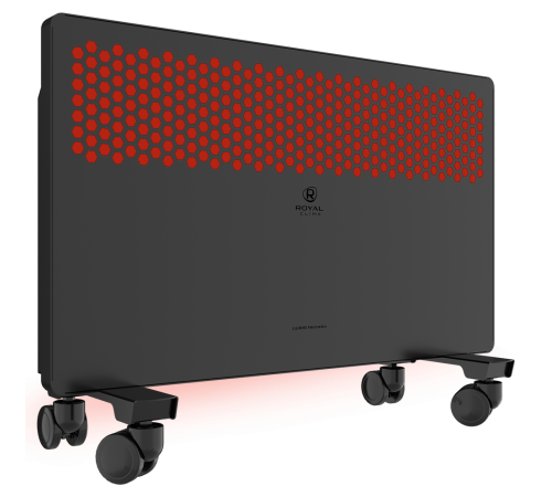 Конвектор электрический Royal Clima LUMINO Meccanico 1500 Вт черный REC-LUB1500M