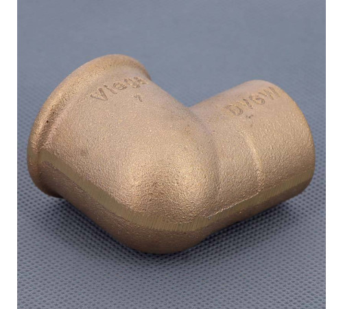 Угол 90° бронзовый Viega пайка-ВР 35х1 1/4 173494