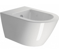 Биде подвесное GSI Kube X 550x360 мм с отверстием под смеситель без крепежа 9465111