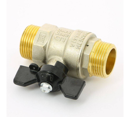 Кран шаровой LD Pride НН 3/4 полнопроходной с ручкой-бабочкой 47.304.20