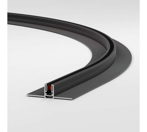 Mini Magnetic Шинопровод под ГКЛ 12,5мм черный Ø900 85220/00