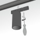 Mini Magnetic Трековый светильник 3W 3000K черный 85200/01