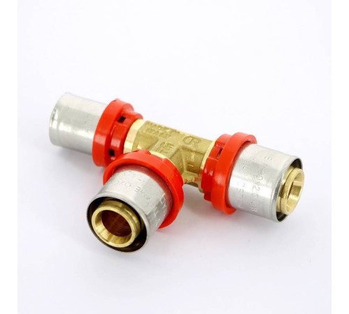 Тройник пресс Tiemme 20х20х16 мм 1650045