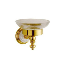 Мыльница Boheme Palazzo круглая подвесная золото 10103