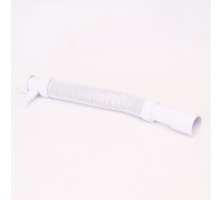 Труба гофрированная MasterProf 1 1/2х40/50 мм L=460-1000 мм с отводом для слива 508689