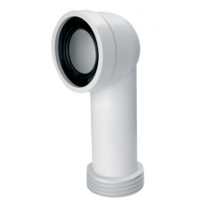 Труба фановая McAlpine угловая 90° L=285 мм с манжетой 97-107/110 мм 508989