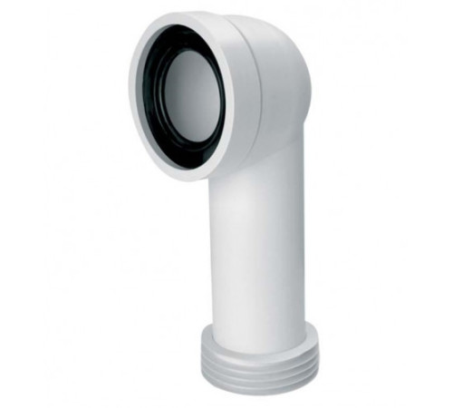 Труба фановая McAlpine угловая 90° L=285 мм с манжетой 97-107/110 мм 508989