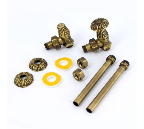 Комплект подключения Carlo Poletti Artistic для радиатора НН 1/2 x M24 x 19 угловой KV671/427MAXX