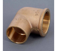 Угол 90° бронзовый Viega пайка-ВР 35х1 1/4 173494