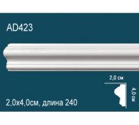 Молдинг Perfect AD423 полиуретановый AD423
