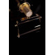 Держатель туалетной бумаги Boheme Royal Cristal с крышкой золото 10921-G