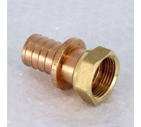 Муфта с накидной гайкой Rehau RAUTITAN RX+ 32-G 1 бронза 14563411001