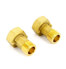 Разъемные соединения для водосчетчиков Tiemme пломбируемые 3/4 x 1/2 (2 шт) 1500035