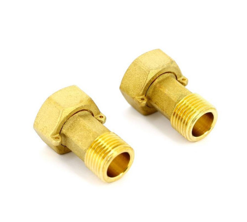 Разъемные соединения для водосчетчиков Tiemme пломбируемые 3/4 x 1/2 (2 шт) 1500035