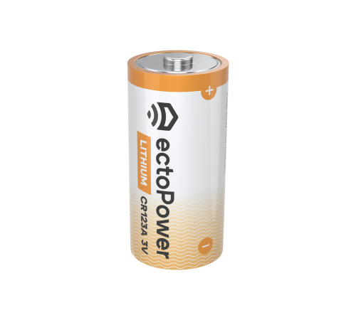 Батарейка литиевая ectoControl CR123A запасная для датчиков ES-BACA-01