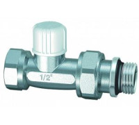 Вентиль запорный прямой FAR 1/2 ВР EPDM FV 1415 12