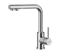 Смеситель для кухни Omoikiri Nakagawa 2 Plus-BN под фильтр нержавеющая сталь 4994342