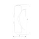 Настенный светодиодный светильник Steel LED белый/сталь 40109/LED белый/сталь