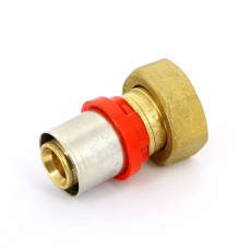 Муфта пресс Tiemme с накидной гайкой плоская прокладка 20х1/2 1650061