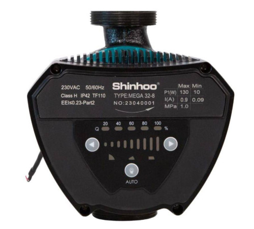 Насос циркуляционный энергоэффективный Shinhoo MEGA 40-6F фланцевый 220 В 71121005