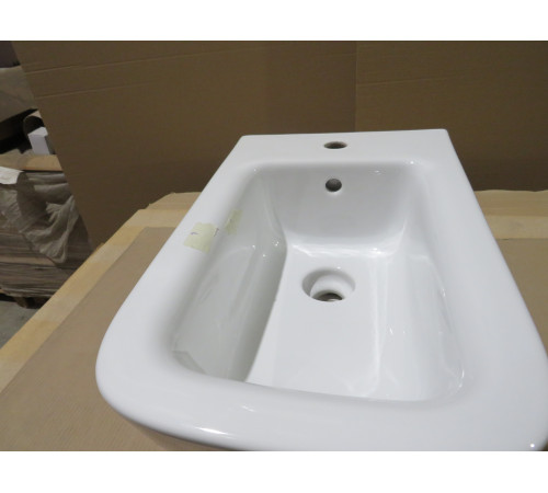 Биде подвесное GSI Nubes 550x350 мм с отверстием под смеситель без крепежа 9665111