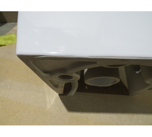 Уценка. Унитаз подвесной безободковый GSI Modo 520х370 мм белый глянцевый 981611_УЦ/8