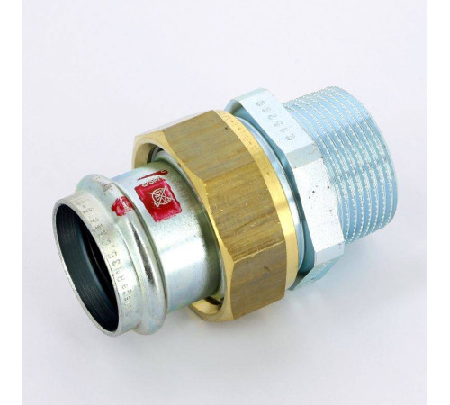 Муфта пресс-НР разъемная Viega Prestabo 35x1 1/4 оцинкованная сталь 559274