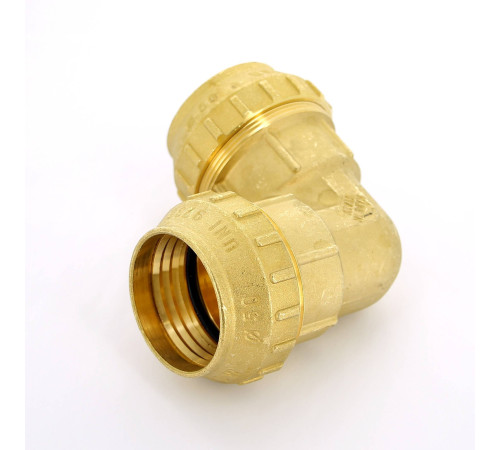 Угол обжимной Tiemme 50х50 мм для ПНД труб 3400020