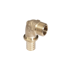 Угольник-переходник Rehau RAUTITAN RX+ 20-R 1/2 НР бронза 14563441001