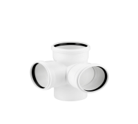 Крестовина двухплоскостная REHAU RAUPIANO PLUS 110x110x110/87° 1124912