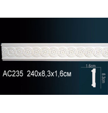 Молдинг Perfect AC235 полиуретановый с рисунком AC235
