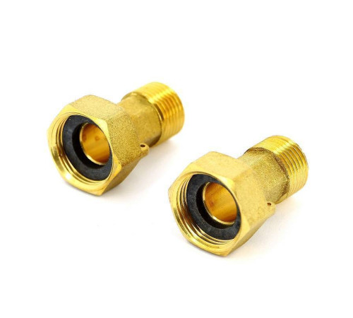 Разъемные соединения для водосчетчиков Tiemme пломбируемые 3/4 x 1/2 (2 шт) 1500035