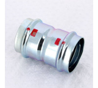 Муфта пресс Viega Prestabo 54 мм оцинкованная сталь 558048