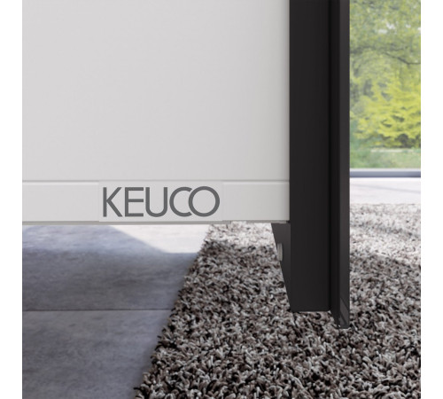 Тумба под раковину KEUCO STAGELINE с освещением 1000x490x625 мм 1 ящик с сифоном вулканит 32872 970100