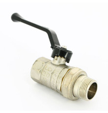 Кран шаровой LD Pride НВ 1 полнопроходной с разъемным соединением ручка 47.307.25