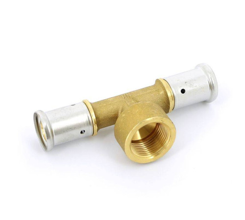 Тройник пресс Henco ВР 20 x 3/4 x 20 мм 13P-200520