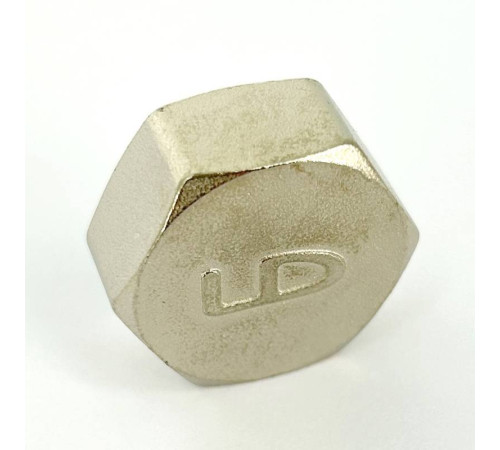 Заглушка латунная LD Pride 1/2 ВР никелированная 67.504.15