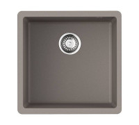 Кухонная мойка Omoikiri Bosen 44-U-GR Tetogranit 44x44 см leningrad grey 4997010