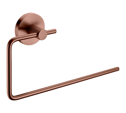 Полотенцедержатель подвесной Boheme Uno 25 см brushed bronze 10975-BRB