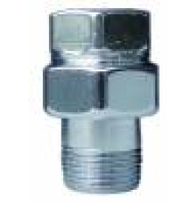 Фитинг прямой трехразъемный FAR 1 покрытие серебро FL 0449 1