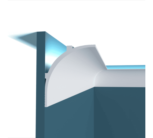 Карниз под подсветку Perfect Plus P149 2000x80x80 мм P149