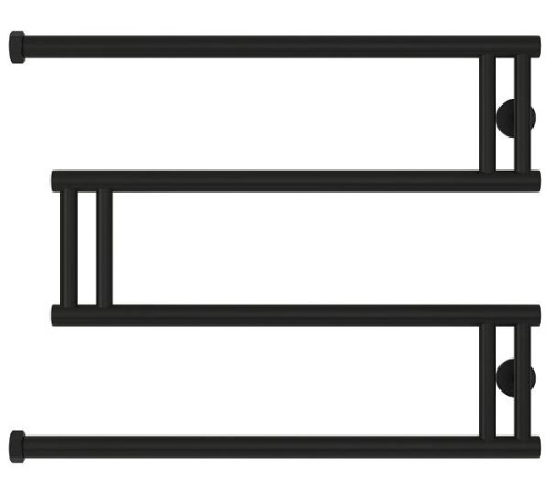 Полотенцесушитель водяной Сунержа High-Tech 650x500 мм матовый черный 31-4050-5065