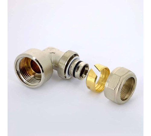 Угольник обжимной Uni-Fitt никелированный 26х1 ВР 664N8400