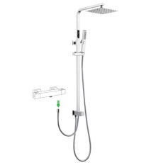 Душевая стойка с верхним душем Allen Brau Infinity 3 режима 25x48.3x126.6 см хром 5.21031-00