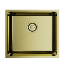 Кухонная мойка Omoikiri Tadzava 49-U/I-LG 49x44 см светлое золото 4993263