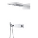 Душевой комплект со смесителем Boheme Zodiac трехпозиционный хром 132-CR