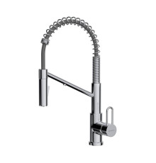 Смеситель для кухни Omoikiri Mikawa 2 Plus-C с выдвижным изливом и каналом для фильтра хром 4994451