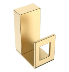 Крючок одинарный Boheme Q матовое золото 10946-MG