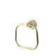 Полотенцедержатель кольцо Boheme Aura золото 10245-G
